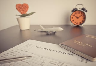 Visa application document