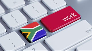 South Africa High Resolution Work Concept
