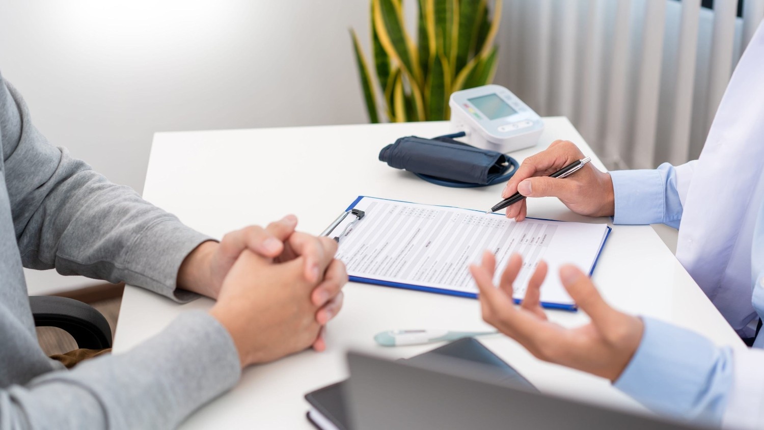 Medical Consultation At A South African Hospital